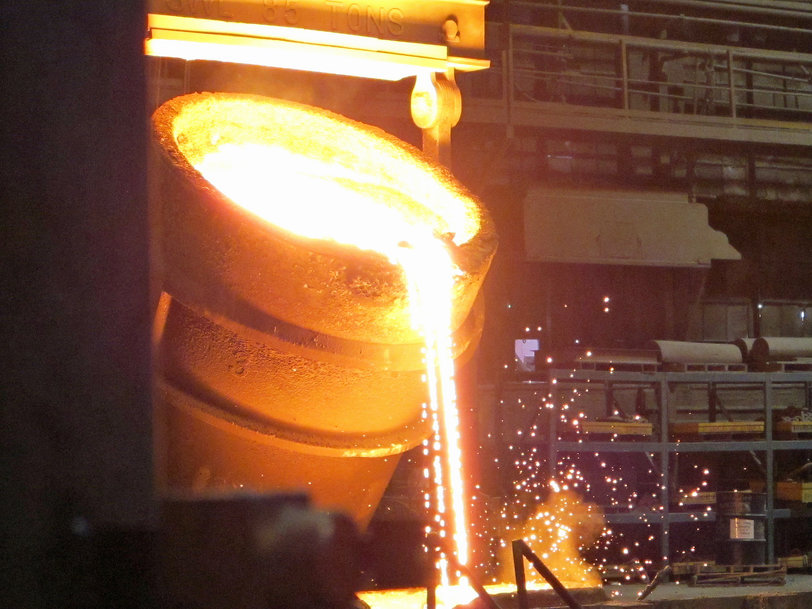 ABB upgrades Arc furnace breaker forging stronger production future for steel giant